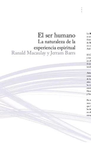 El Ser Humano versión 1 De Ranald Macaulay Jerram Barrs Editorial