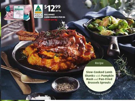 Killarnee Lamb Shanks per Kg offer at ALDI