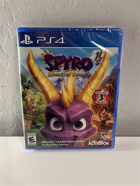 Spyro Reignited Trilogy Sony Playstation 4 Ps4 Brand New Clean