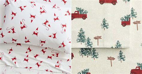 The Cutest and Coziest Christmas Flannel Sheets | POPSUGAR Home