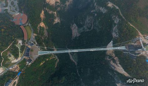 Glass Bridge Zhangjiajie China Map