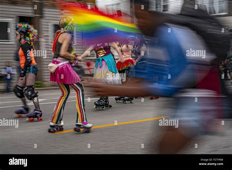 Gay Roller Skaters Hi Res Stock Photography And Images Alamy