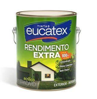 Tinta Acrílica Standard Eucatex Cor Jeans Fosco Rendimento Extra Parede