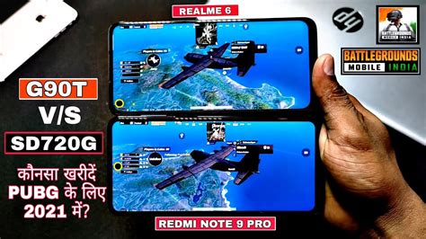 Redmi Note 9 Pro Vs Realme 6 Pubg Bgmi Test 2021😍 Best Gaming