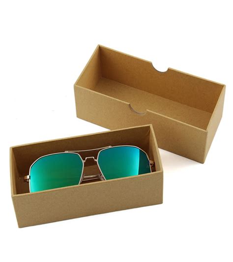 Custom Sunglass Case Cardboard Paper Sunglasses Packaging Boxes Square Carton Eyewear Box