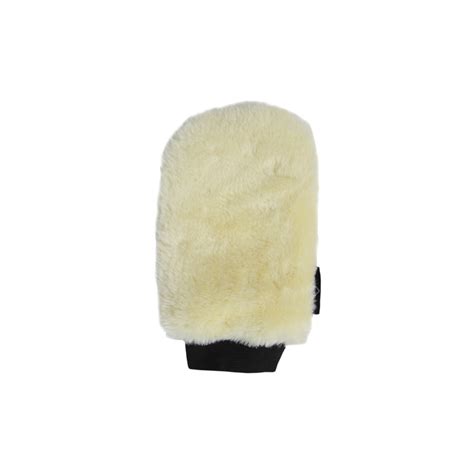 Grooming Deluxe Sheepskin Grooming Glove Natural Uk Just Equine