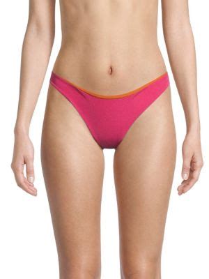 Juan De Dios Guava Bikini Bottom On SALE Saks OFF TH
