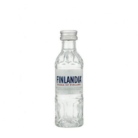 Mini small plastic bottle of vodka Finland at the best price.