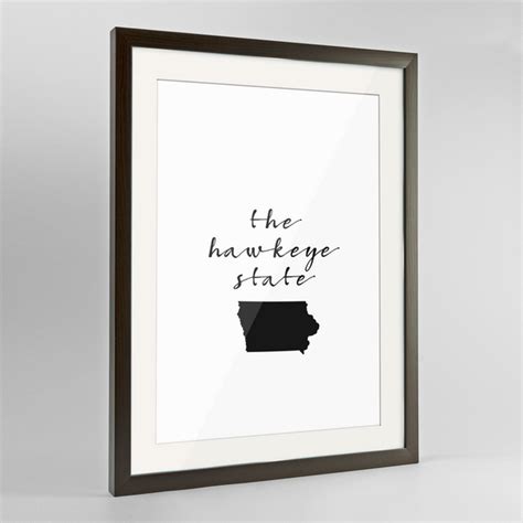 Framed Slogan” Iowa State Word Art Prints Starting At 39 Point