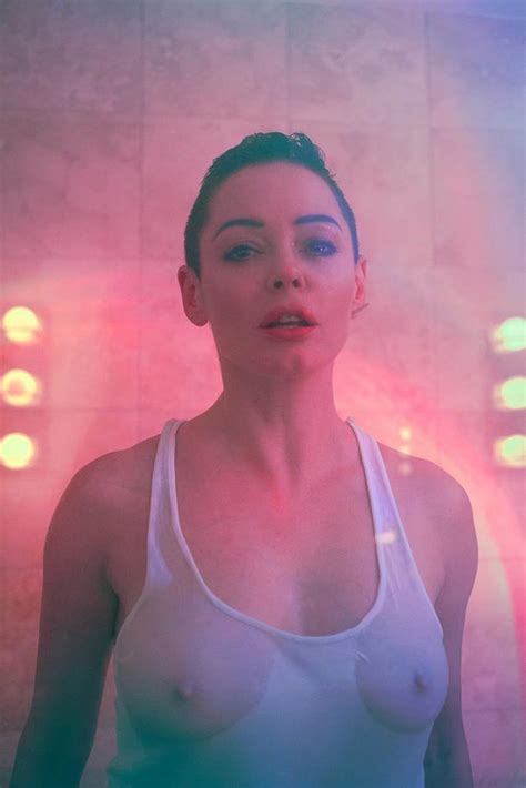 Rose Mcgowan Topless For Posture Magazine Issue 4 2017 Scandal Planet