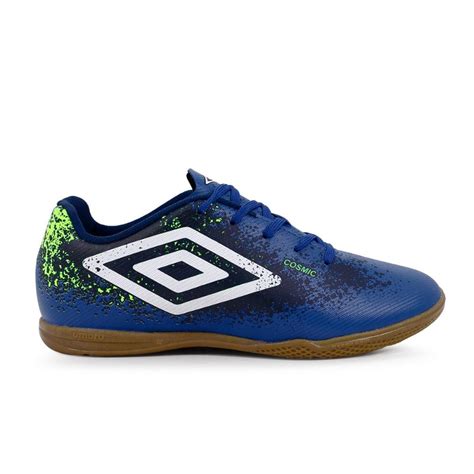 Chuteira Futsal Umbro Cosmic Jr Azul Compre Agora Dafiti Brasil