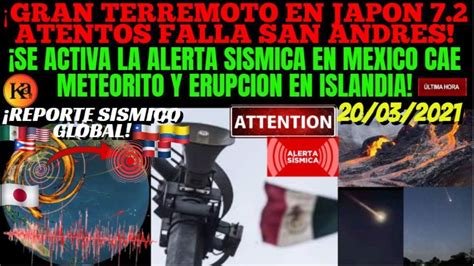 Urgente Terremoto Sacude Japon Alerta En La Falla San Andres