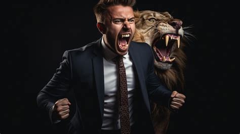 Man Fighting Lion Images - Free Download on Freepik