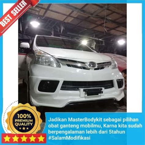 Jual Aksesoris Bemper Mobil ONGKIR BODYKIT AVANZA 2011 2012 2013 2014