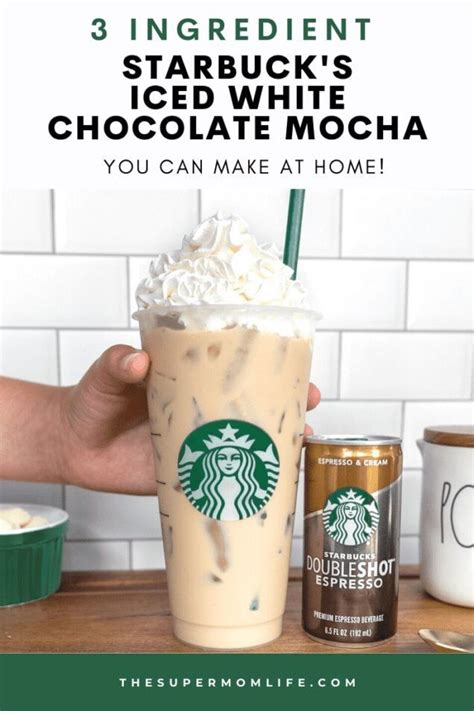 Starbucks Iced White Chocolate Mocha Copycat Recipe Recipe Iced White Chocolate Mocha White