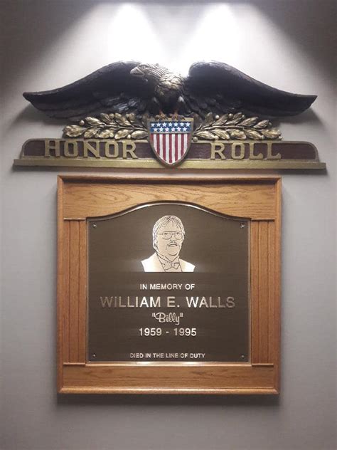 Remembering Firefighter William E Walls Rock Community Fire