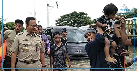 Apa Tanggapan Anies Baswedan Tentang Banjir Jakarta 2020?