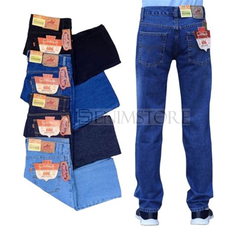 Jual PROMO Celana Jeans Pria Lea Standar Reguler Original Premium