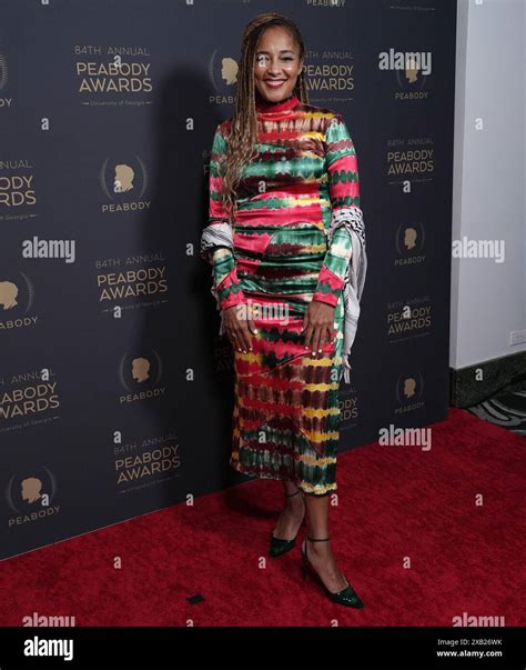 Amanda Seales Arrives At The 84th Annual Peabody Awards Held At The