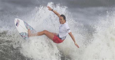 Professional Surfer And Team USA Olympic Gold Medalist Carissa Moore On