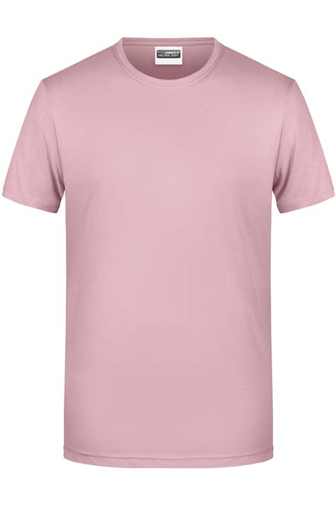 Men Mens Basic T Soft Pink Daiber