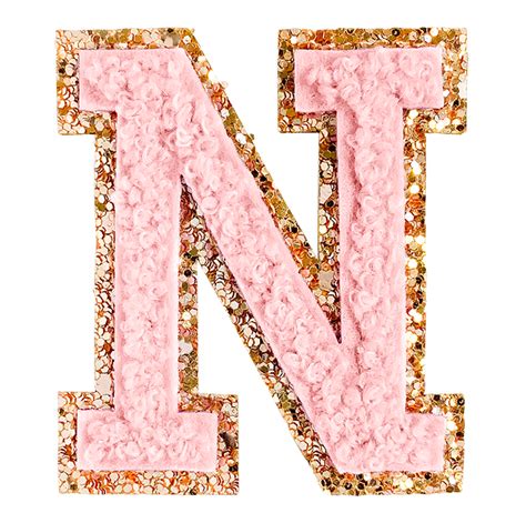 Pink Glitter Letters Fresh Honey Au