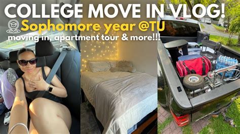 College Move In Vlog Sophomore Year Towson University Youtube