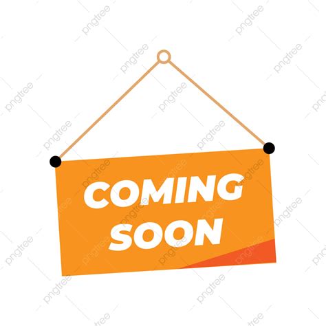 Coming Soon Design Vector Hd Png Images Flat Design Coming Soon Flat