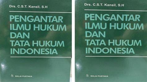 Link Pdf Buku Pengantar Ilmu Hukum Dan Tata Hukum Indonesia Pengarang