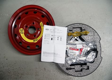 2012 2017 Kia Rio Spare Tire Kit Free Shipping Kia Stuff