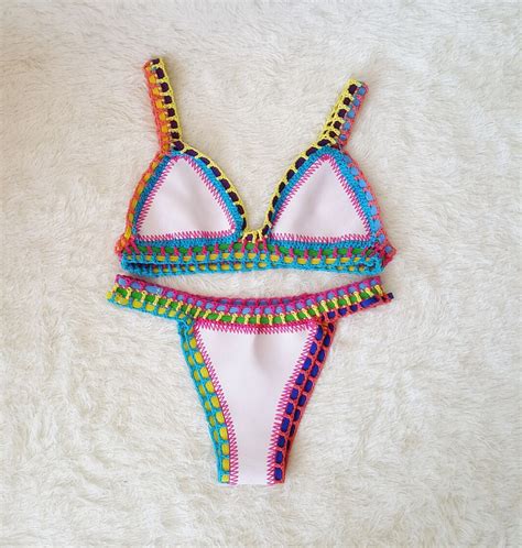 Reversible Häkel Bikini Häkel Bikini Top Häkel Bikini Etsy