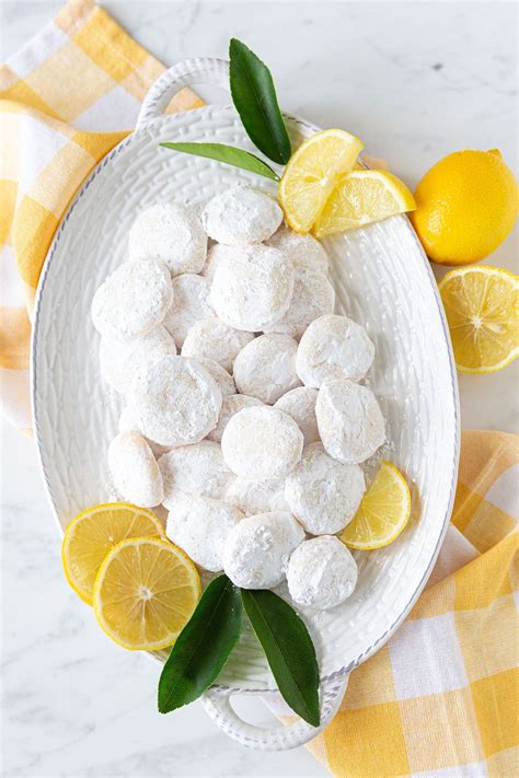 Lemon Snowball Cookies Artofit