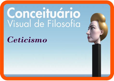 Conceituário visual de Filosofia ceticismo EstudoemCasa