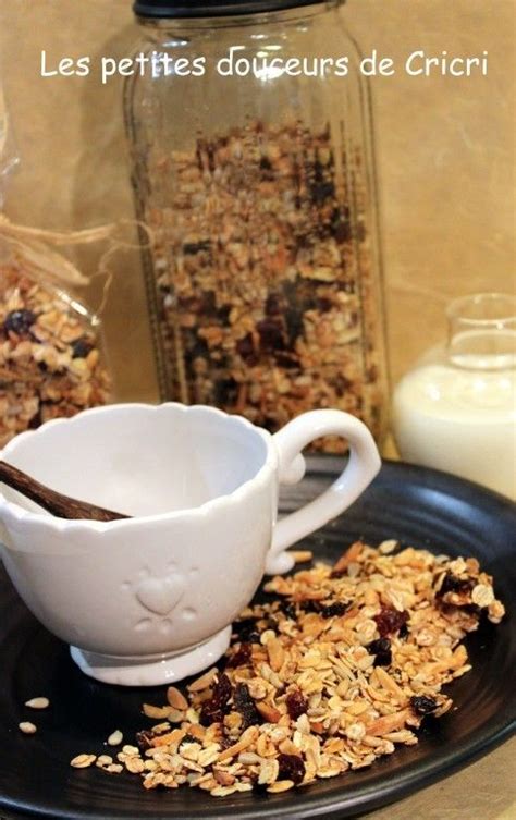 Les Petites Douceurs De Cricri Recette Muesli Ou Granola Maison