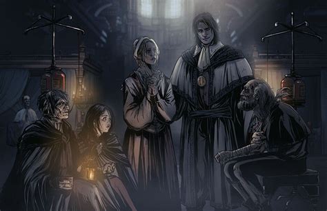 First Vicar Laurence, Raquel Cornejo | Bloodborne, Bloodborne art, Dark ...