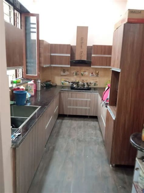 Modern Wooden Kitchen Cabinets Wall Mounted At Rs Sq Ft In