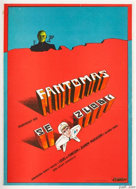 Fantomas Unleashed Louis De Funès Movie Poster