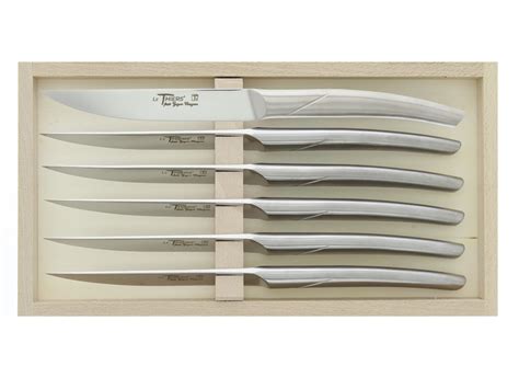 Coffret De Couteaux De Table Le Thiers Goyon Chazeau Cm Monobloc