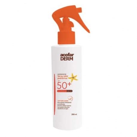 Comprar Acofarderm Pediatrics Spray Solar Spf Formato Ml A