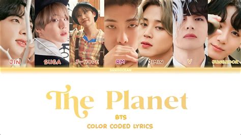 Bts The Planet Bastions Ost Lyrics Color Coded Lyrics