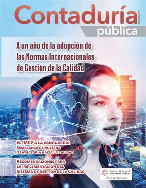 Revista Contadur A P Blica Abril Imcp