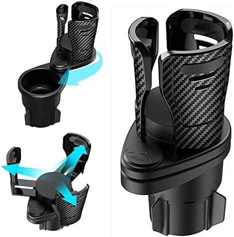 In Cup Holder Expander For Car Multifunction Dual Car Cup Holder