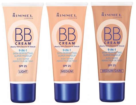 Rimmel Bb Cream 9 In 1 Skin Perfecting Super Make Up 30ml Full Size