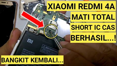 Xiaomi Redmi A Mati Total Short Ic Cas Panas Jks Opreker