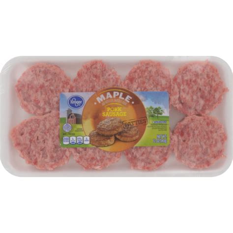 Kroger Pork Sausage Patties Maple Maple