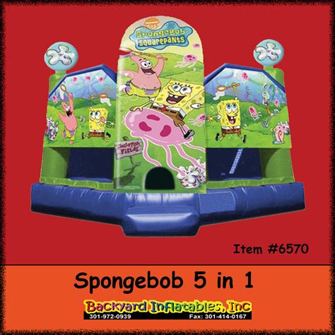 Spongebob5in1 Backyard Inflatables