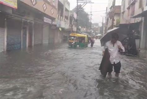 भारी बारिश से Mp Gujarat में बिगड़े हालात Rajasthan समेत इन राज्यों में Heavy Rainfall का अलर्ट