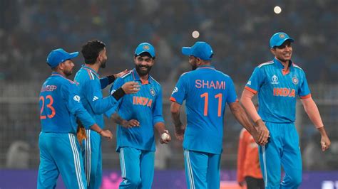 icc cricket world cup   india recorded  consecutive wins