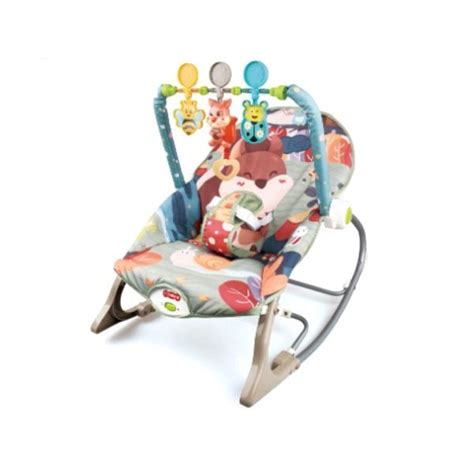 Baby Rocking Chair With Hanging Toys Brown Shop Today Get It