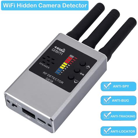 New Rf Signal Detector Wifi Hidden Camera Finder Anti Spy Listen